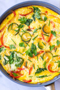 Veggies frittata